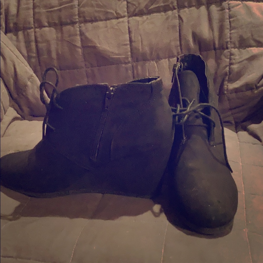 NWOT Target Black Booties